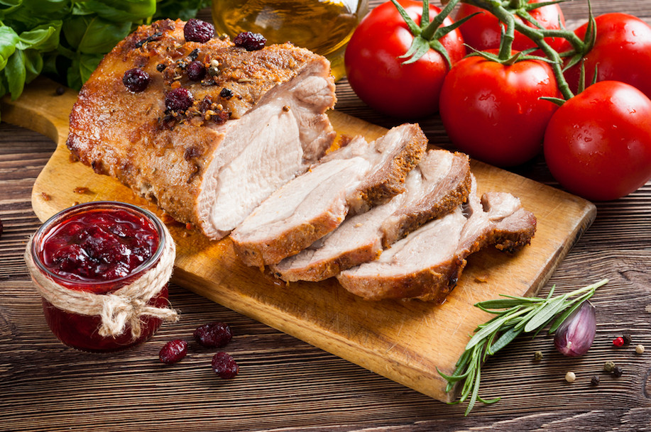 Boneless Pork Sirloin Roast with Pork Gravy