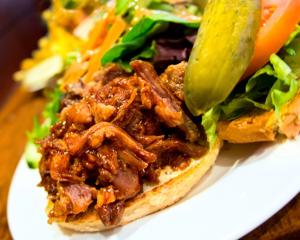Pulled Brisket Sliders