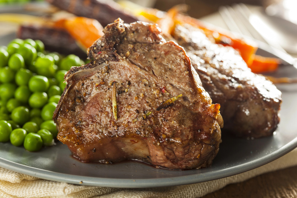 Grilled Loin or Rib Lamb Chops