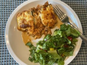 Zuchini Lasagna with Sausage