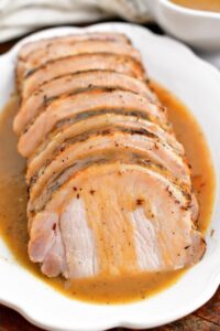 Mustard Brined Pork Loin