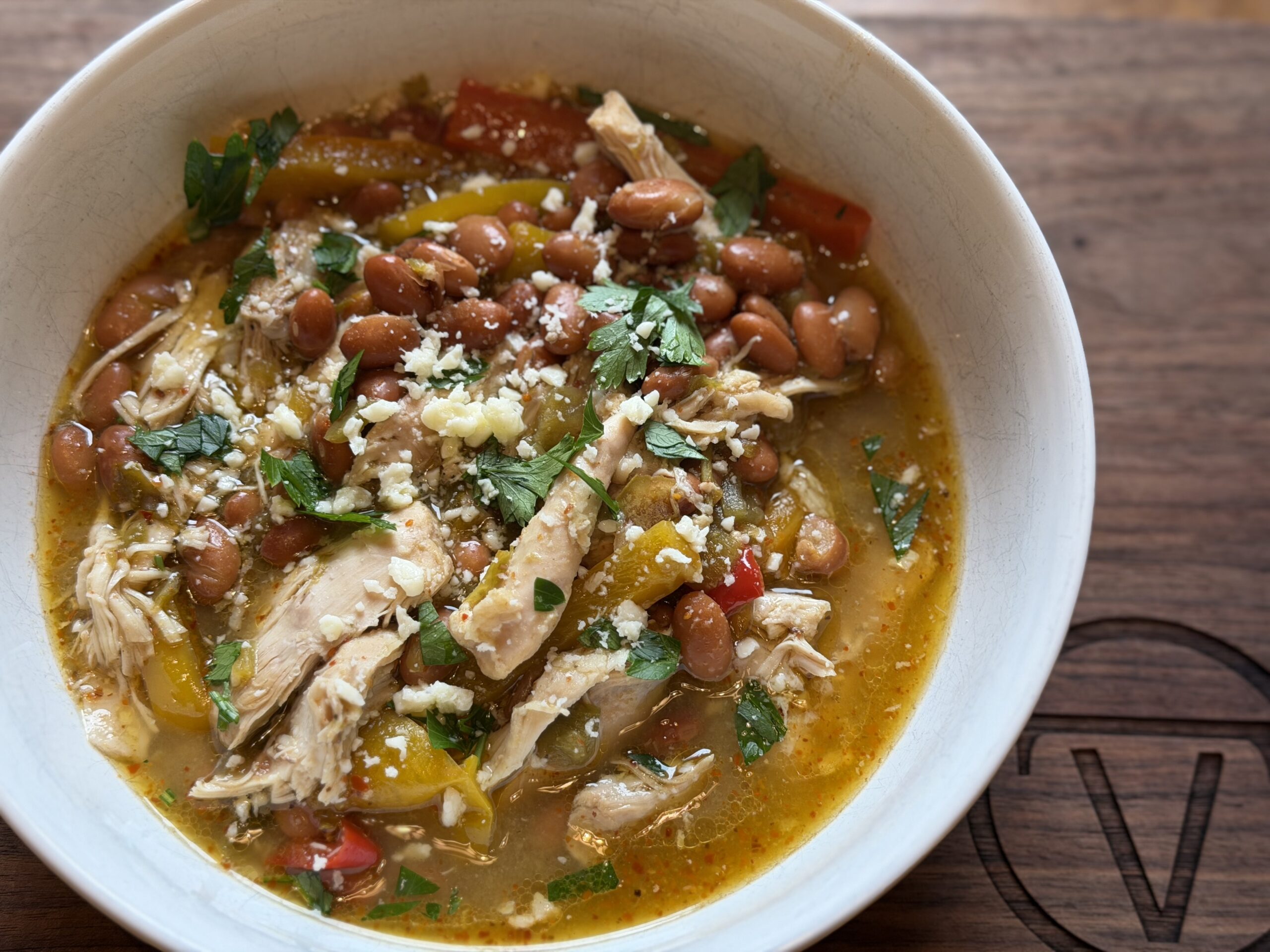 Slow Cooker Tajin Chicken and Peppers